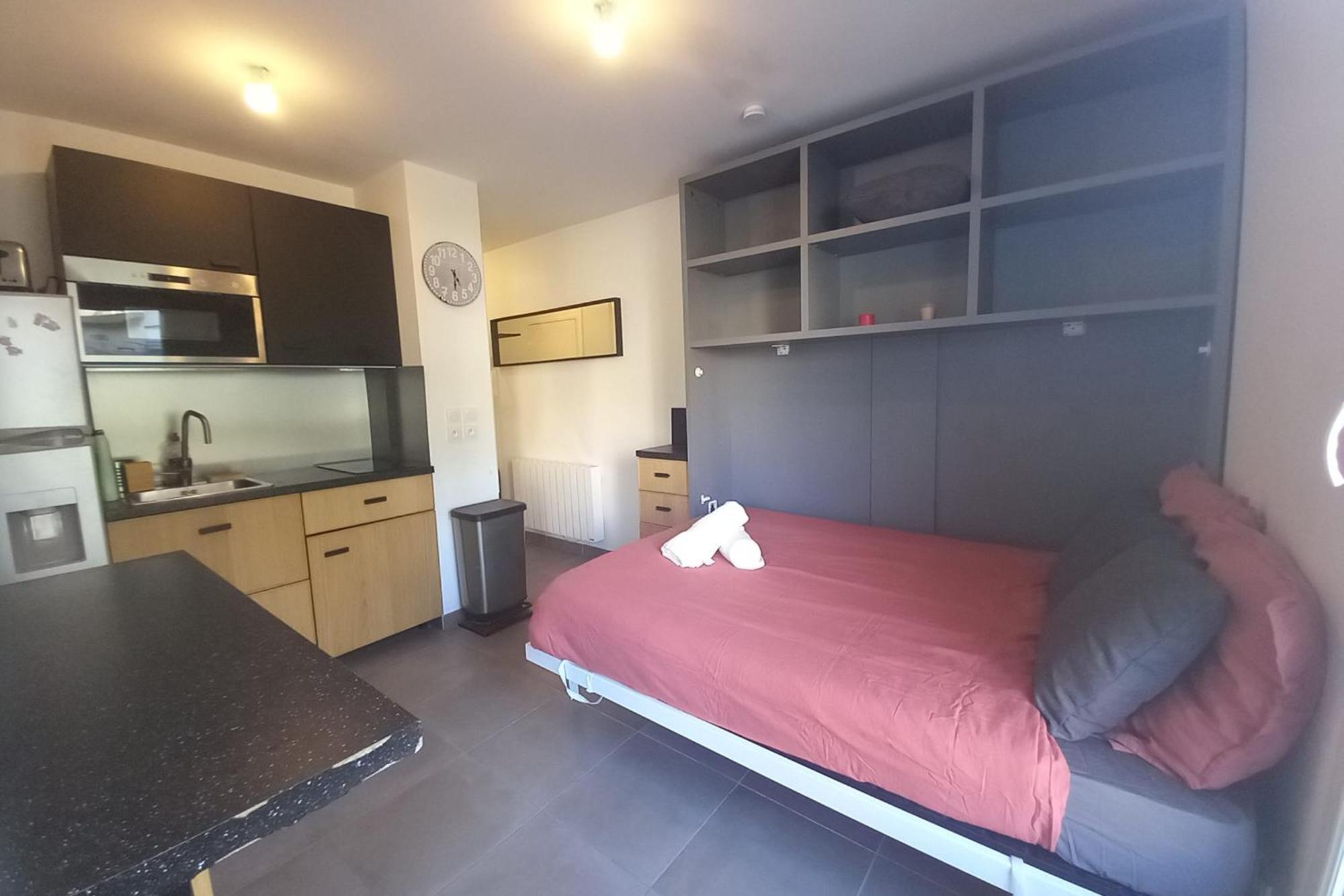69A - Cosy Studio Ideally Located Lyon Gerland Lião Exterior foto